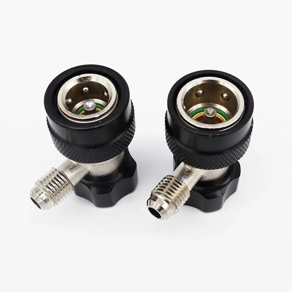 R134A NEUE A/C AC Kompressor R-134A Manuelle Schnell Koppler Adapter Klimaanlage 1/4 SAE Anschlüsse Zubehör