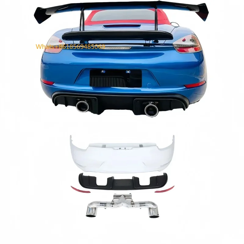 Suitable 13-16  981 CAYMA/BOX   STER Modification GT4 Semi Carbon Fiber Material Large Surround Body Kit