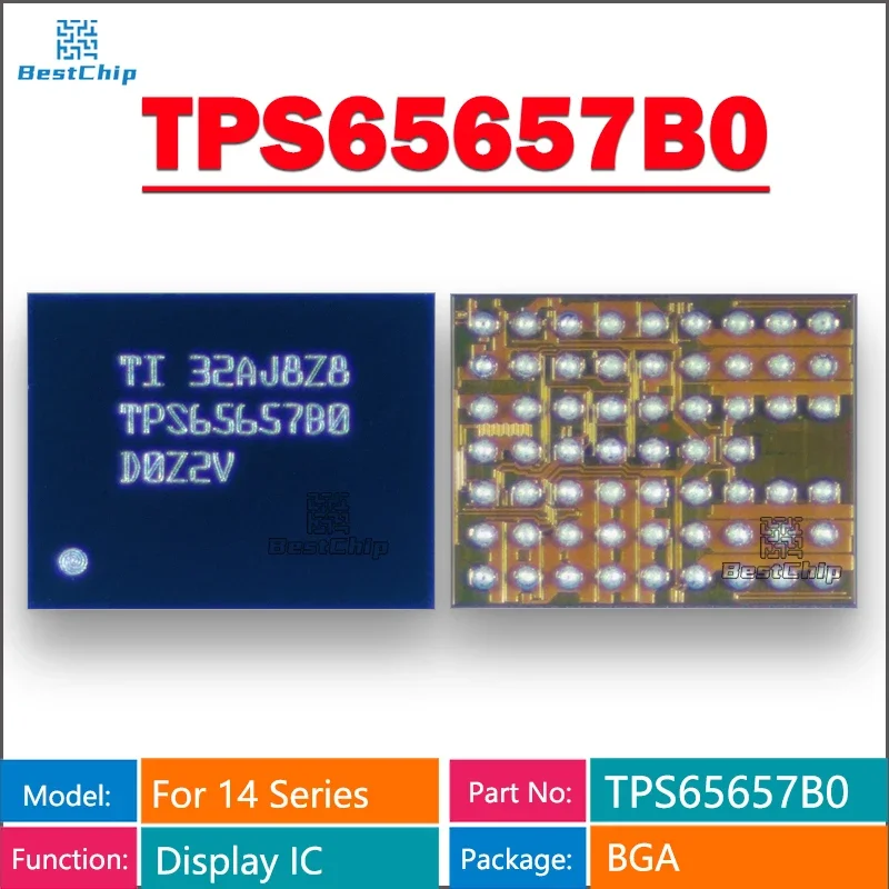 5-10pcs TPS65657B0 338S00616 TPS65656A2 65656A2E2 S2DOS24 LCD Display PMIC Light IC for iPhone 12 13 14 Series Pro/M Mini Plus