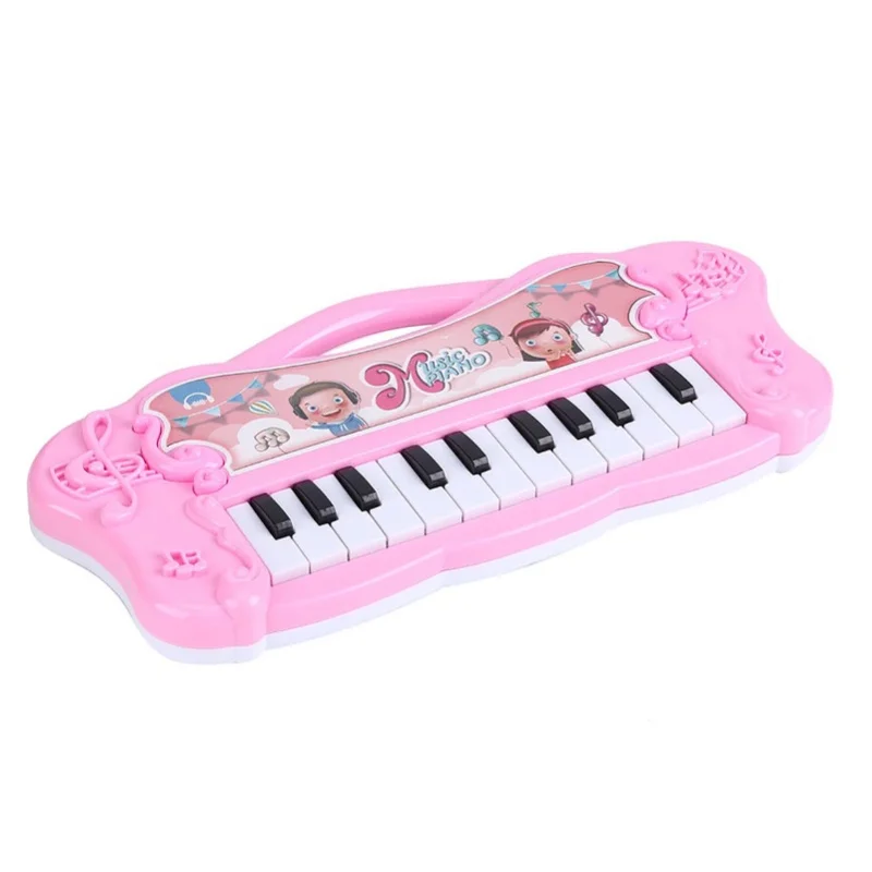 Electronic Piano Toy Baby Children Early Educational Childhood Music Toy Girl GiftPink