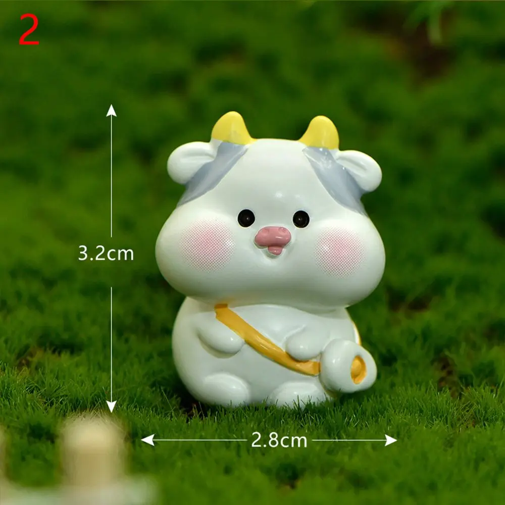 Home Decor Garden Ornament Desktop DIY Tiger Miniature Zodiac Micro Landscaping Figurine For 2022