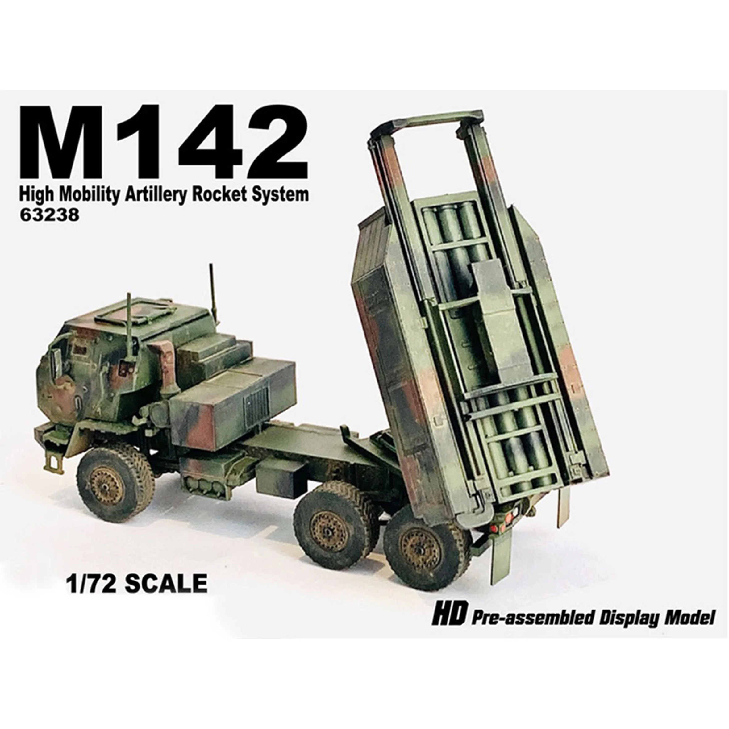 DG63238 1/72 US M142 Hamas Rocket Launcher Model  Finished product collection model