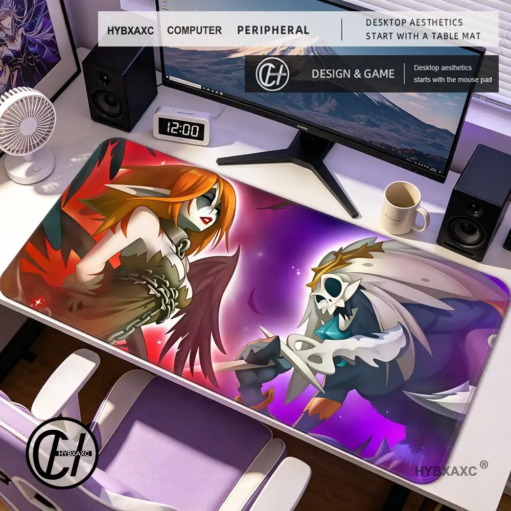 

HYBXAXC game D-O FUS Mouse Pad Mousepad Large Gaming Mouse Pad LockEdge Thickened Computer Keyboard DeskMat