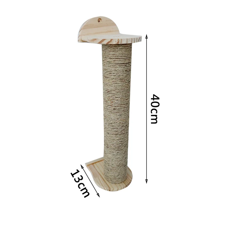 A85M 6X الحائط لوحة خدش القط لعبة السيزال تسلق إطارات خدش شجرة القطط حماية الأثاث طحن مخالب