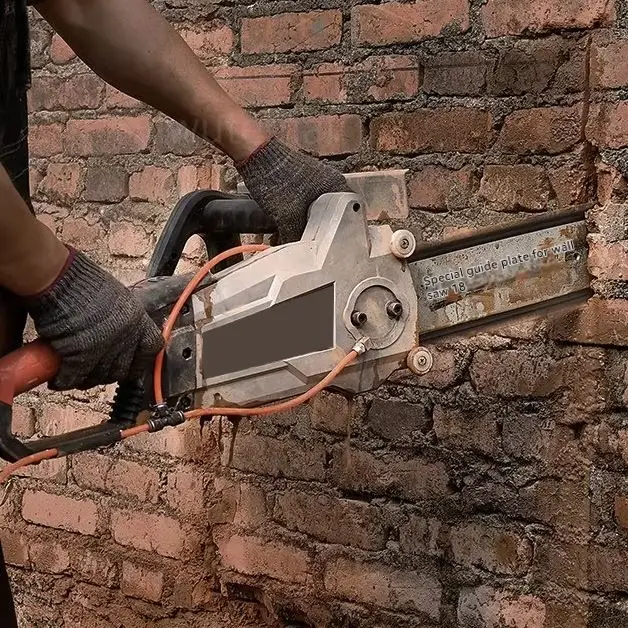 220V Wall Cutting Machine Handheld Concrete Cutting Machine Deep Cutting 35/48cm Chain Saw