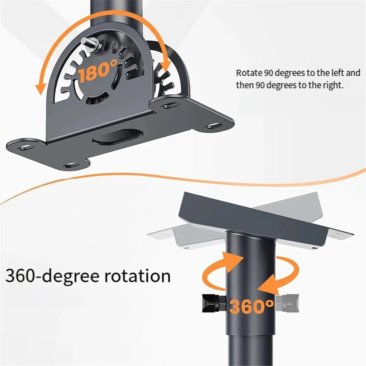 For Gen 3 Pole Mount Bracket Precise Metal Compact Mounting Antenna Mount Bracket for RV Camping Outdoor Travel