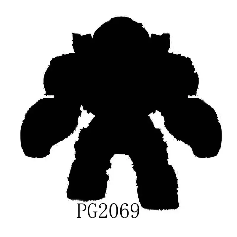 Comic-Anime-Bausteine Actionfiguren Enthusiasten Bauklötze PG870 PG871 PG877 PG878 PG879 Spielzeug 072
