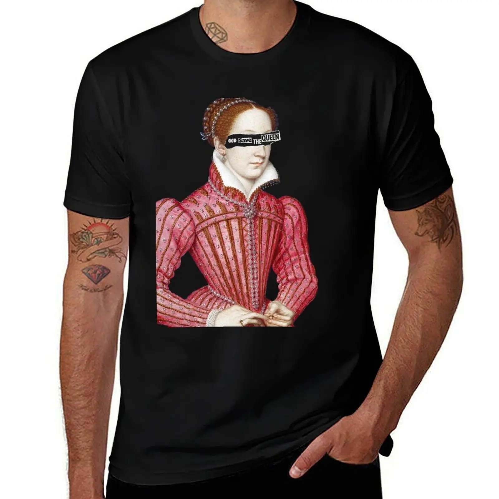 

Mary, Queen of Scots T-Shirt man t shirts for men t shirts cotton 100% T-Shirt