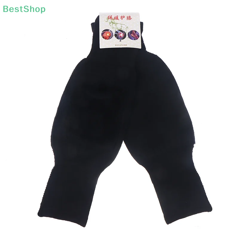 ♥ وسادات ركبة دافئة من الكشمير الشتوي، جوارب صوف سميكة لركوب الدراجات في الهواء الطلق، حماية مشتركة للجنسين ضد البرد