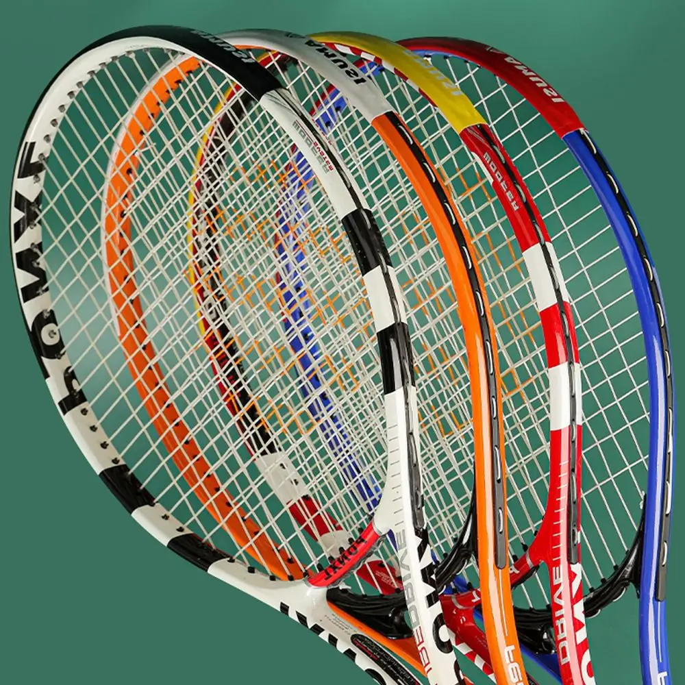 Multicolor Tennis Racket Head Sticker Reduce Impact and Friction PU Frame Protection Tape Anti-collision Sport Supplies