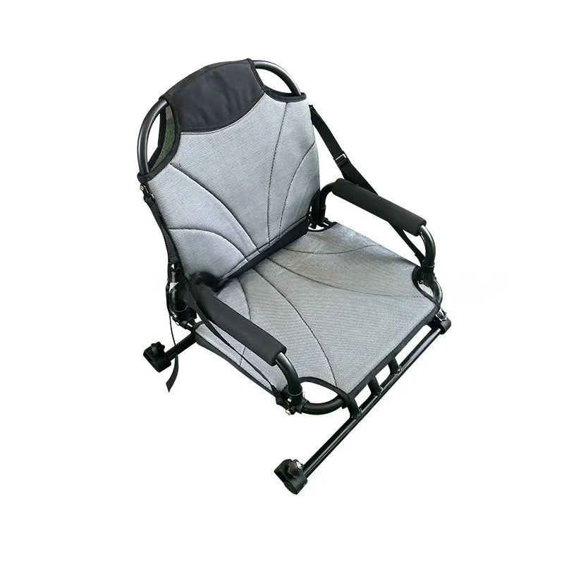 

Beach chair kayak backrest 360 degree rotatable SUP paddle board kayak assault boat aluminum seat