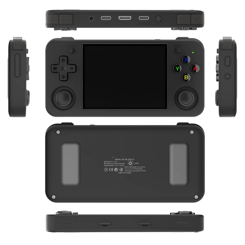 

Horizontal retro portable open source handheld arcade controller game console