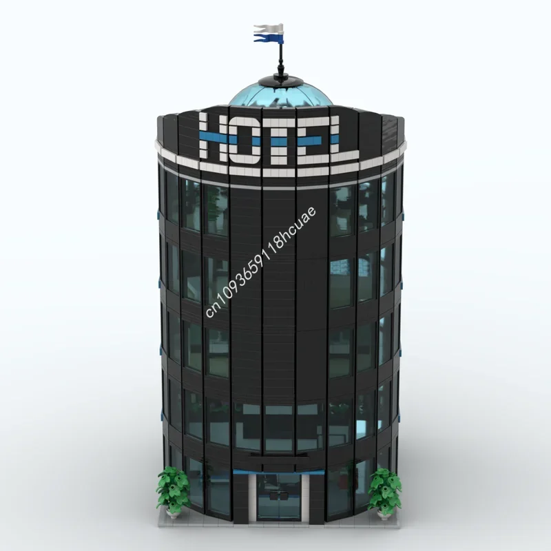 ตัวต่อ MOC โรงแรมจักรวรรดิ 4834 ชิ้น แบบประกอบเต็มรูปแบบ ของเล่นตัวต่อประกอบเอง ของขวัญคริสต์มาส ไอเดียของเล่น DIY ของขวัญวันเกิด