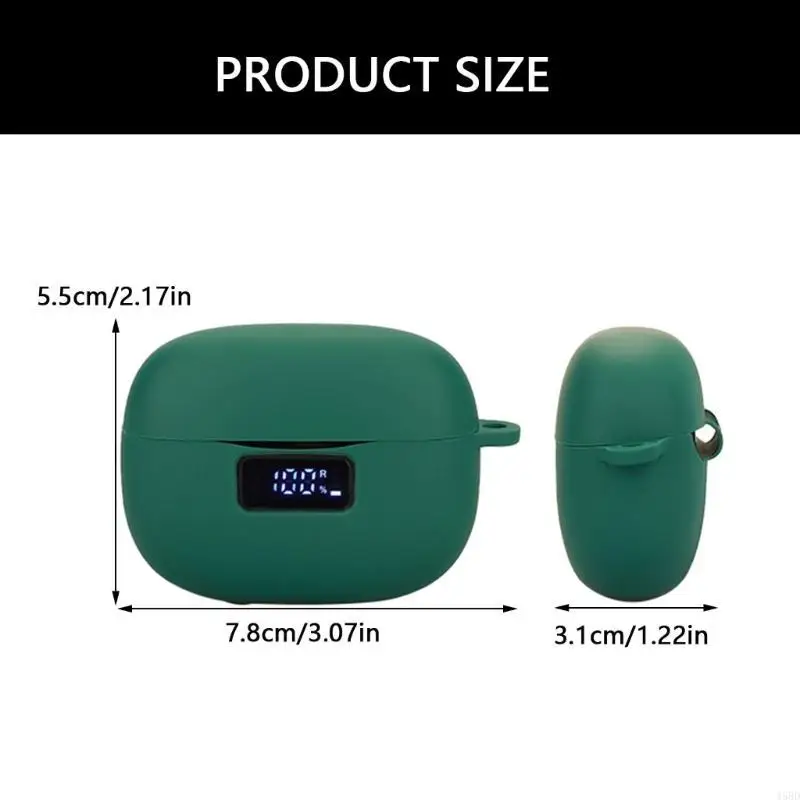 حافظة واقية لسماعات الرأس مقاومة للصدمات وغطاء قابل للغسل ومضاد للغبار يمنع دخول الأوساخ والرطوبة لـ HQ6