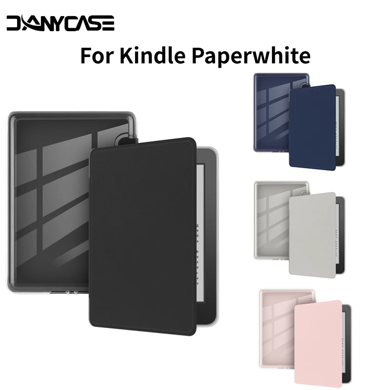 

Acrylic Case for Kindle Paperwhite Colorsoft 2024 12th 7in Kindle 2021 11th k5 6.8in 2022 11th k6 Accessories Cover Pouch
