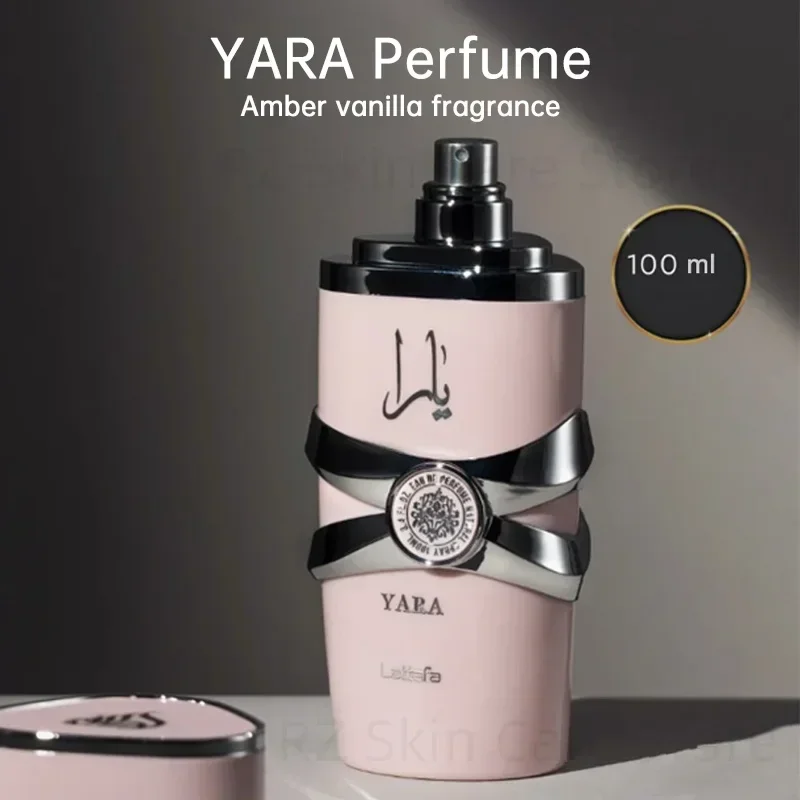 Yara Asad Perfume Hombre Mulheres Alteza Baunilha Colônia Homens De Mujer Conjuntos de Fragrâncias Doces Lattafa Khamrah Perfumes Originais 100ml