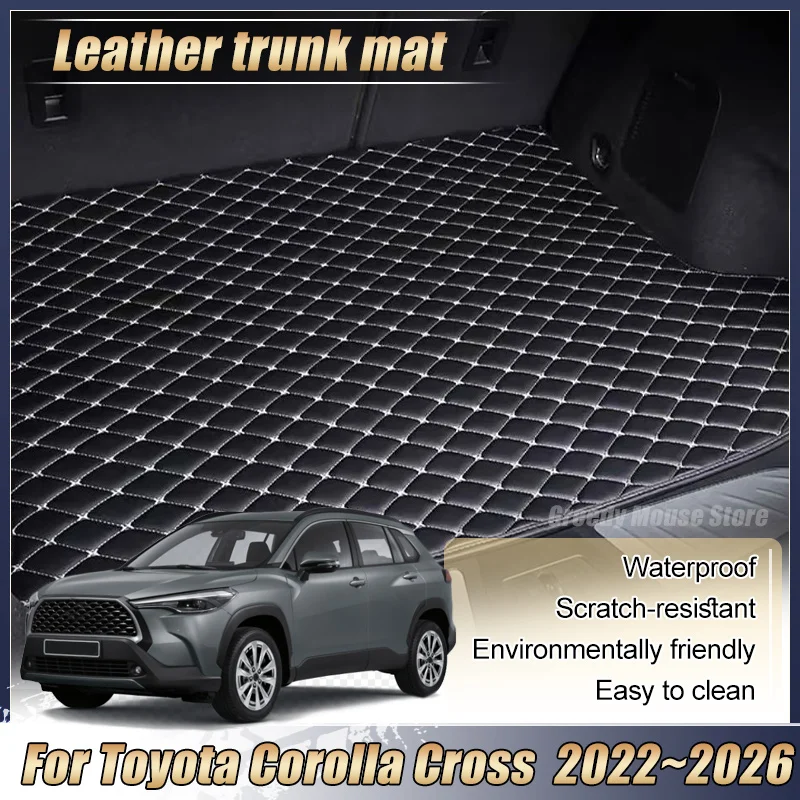 

Trunk Pads For Toyota Corolla Cross XG10 2022~2026 Cargo Area Floor Tray Liner Anti Dirty Mat Dedicated Car Interior Accessories