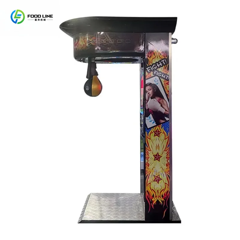 Custom Coin Operated Boxing Game Console Street Mall Indoor Sports Entertainment Boxing Arcade Machine