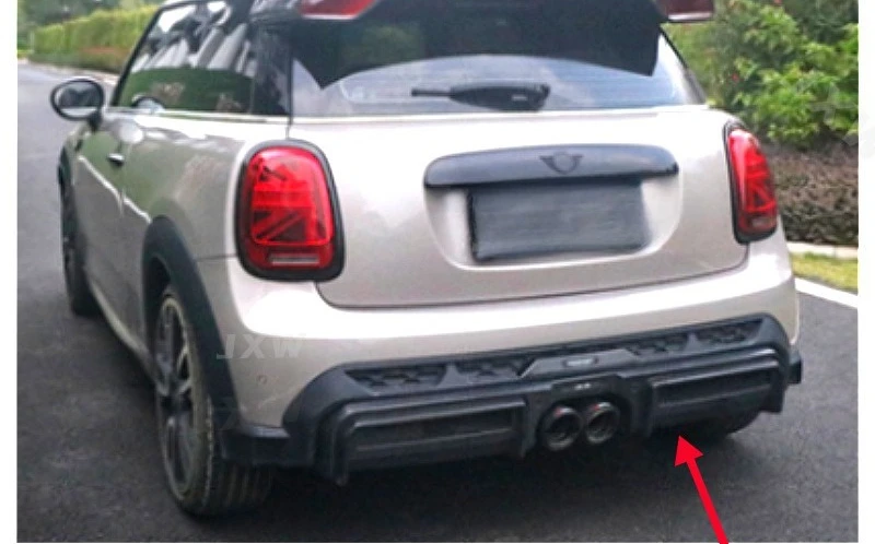 

Suitable For BMW Mini F56 F57 JCW Carbon Fiber Rear Lip, Corner Mini Exterior Modified Rear Spoiler