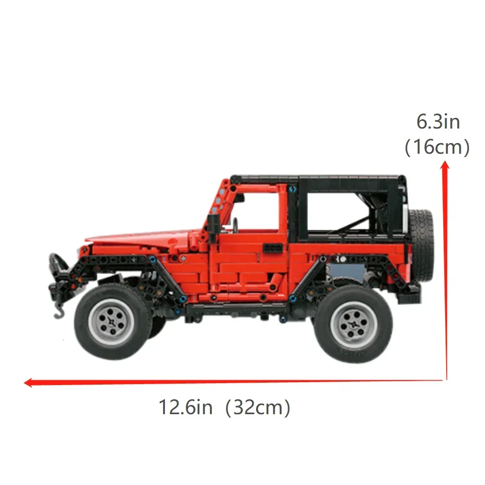 مجموعة بناء موديل للمركبات على الطرق الوعرة للبالغين ، طوب بناء سيارات ، ألعاب للأولاد البالغين من العمر 8 سنوات وما فوق ، من من من من من