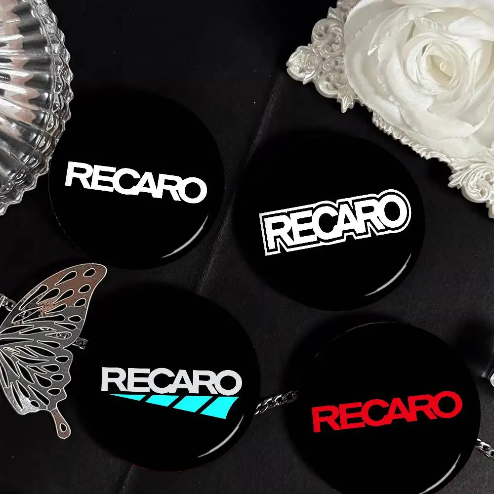 Pattern Recaro Soft Button Pin Bright Printed Icon Gift For Friends Badge Collar Brooch Lapel Pin Metal