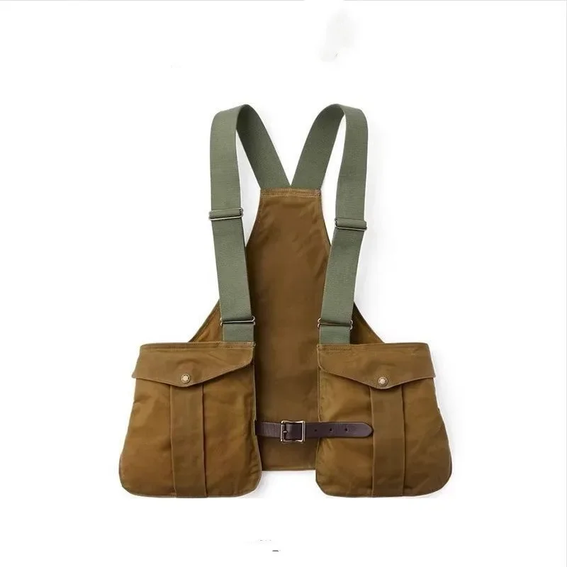 

Classic Retro Multi Functional Vest Outdoor Fishing Vest Sports Hiking Camping Sports Vest Hot Sale High End Top Holiday Gift