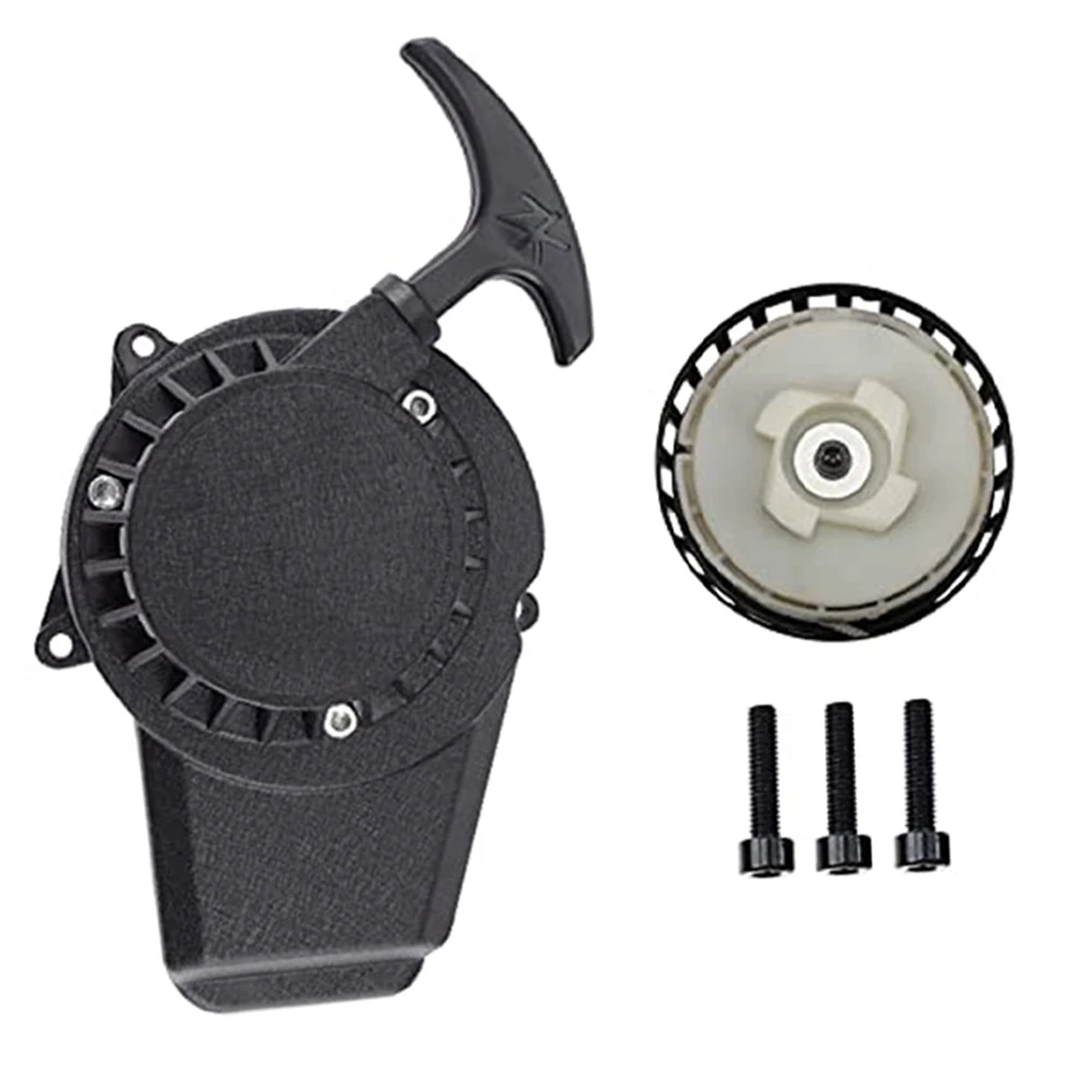 Reinforced Motorcycle Pull Start Assembly That Fits a Wide Range of Engines from Popular Brands Including ATVs & Mini Bikes