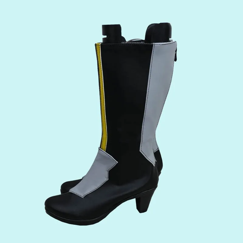 Game Zenless Zone Zero Von Lycaon Cosplay Shoes PU Leather Shoes Halloween Carnival Boots Cosplay Props Custom Made