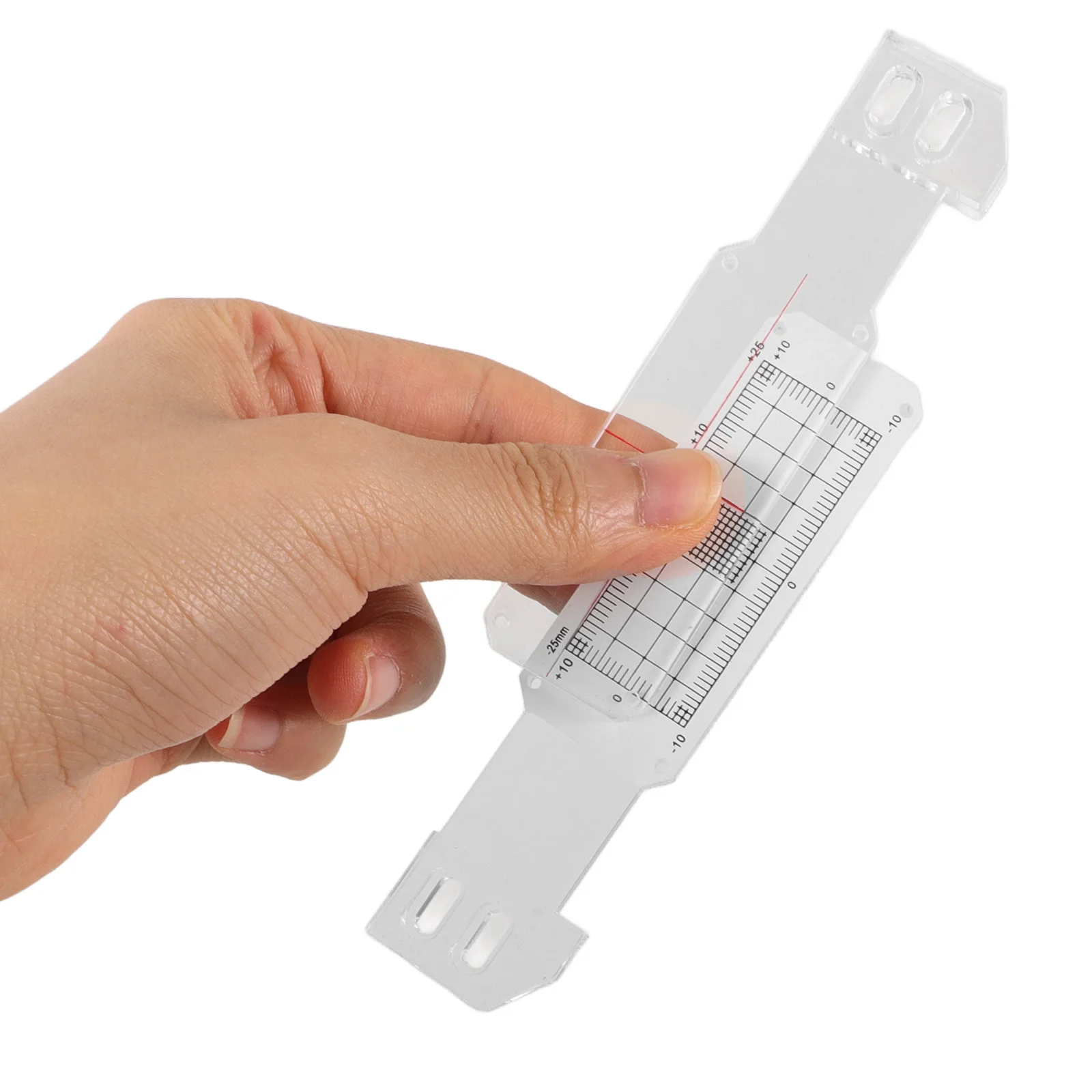 

1Set Crack Rulers Precise Crack Measuring Ruler for Construction Easy Operation Stable Materials Visual Assessment