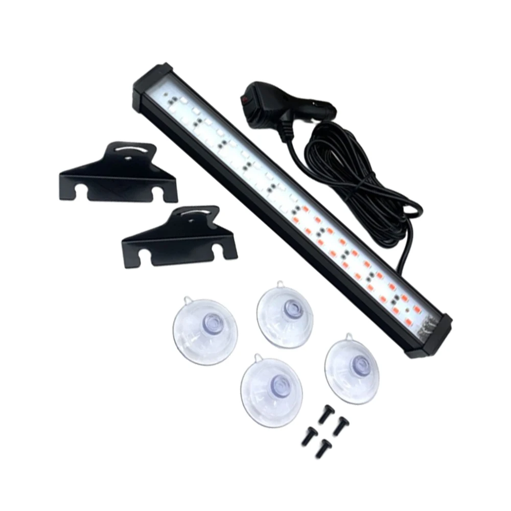 Luz estroboscópica para parabrisas delantero, lámpara de advertencia de Flash de emergencia, barra de lámpara estroboscópica, señal de tráfico para coche y camión, 12-24V, 40 LED