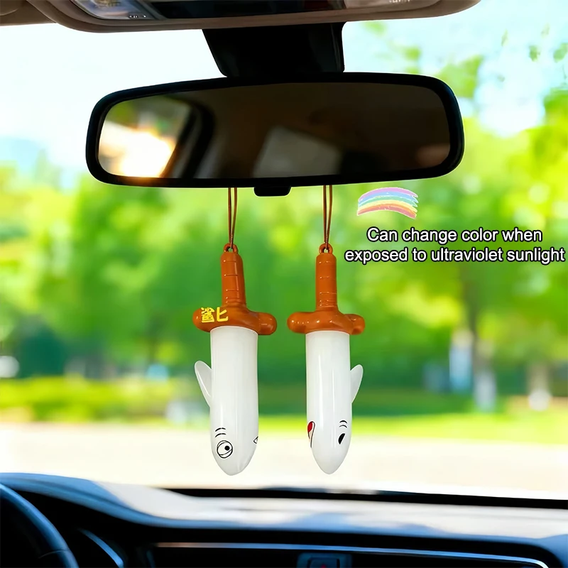 الإبداعية مضحك الرمال القرش سكين المفاتيح لعبة الضغط متعة ولطيف القرش السيف ألعاب حيوانات الأطفال بنين بنات هدية عيد ميلاد #2