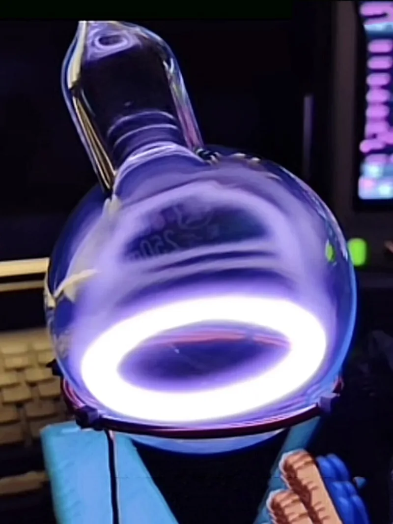 Plasma Ring Lamp Inert Xenon Ball Ark Reactor Quantum Nuclear Fusion Fission Halo