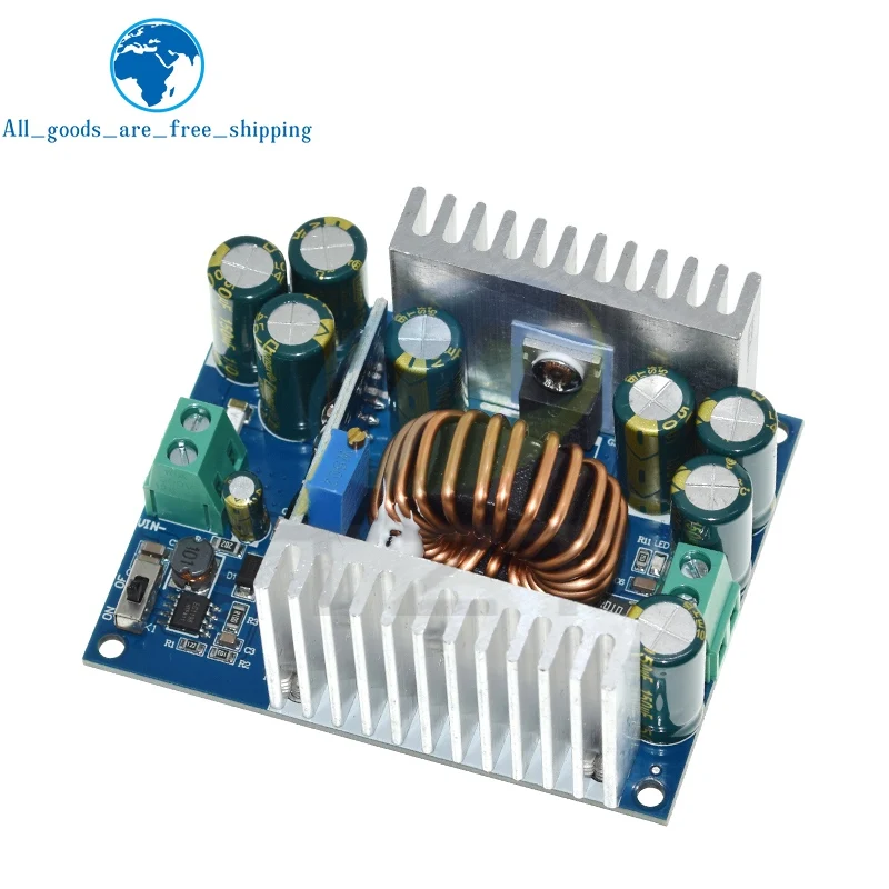 

TZT 500W 18A Adjustable Power Supply Module DC-DC Step Down Buck Converter LED Driver 12-95V to 2-90V Voltage Regulator 12V