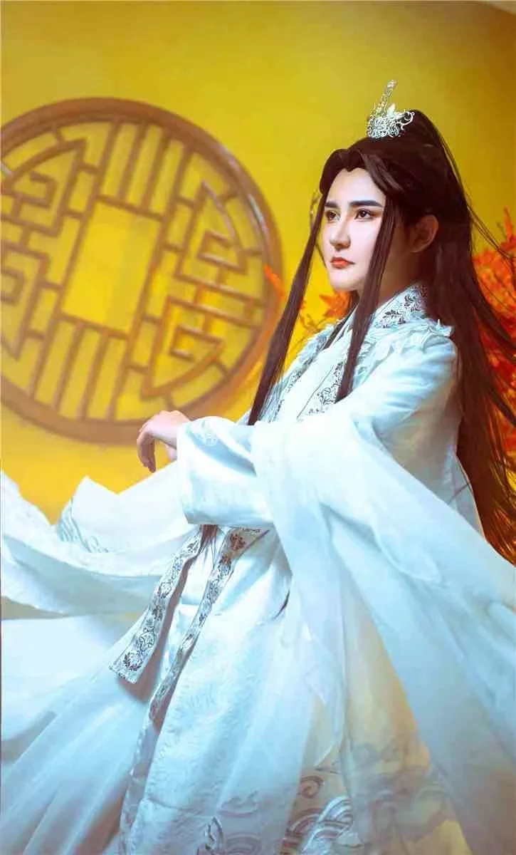 Er Ha and His White Cat Master Chu Wanning Cosplay Ancient Costume Heaven Official's Blessing TGCF Xie Lian Set