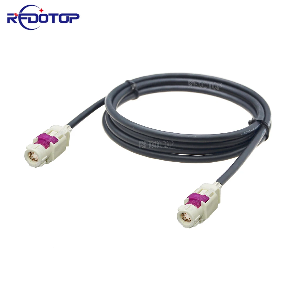 Usb Lvds Blindado Cabo Dacar para Benz Bmw Audi Tesla vw Pcs por Lote 6m Hsd Código b Fêmea para Código b Fêmea 4pin 535 4-núcleo Branco