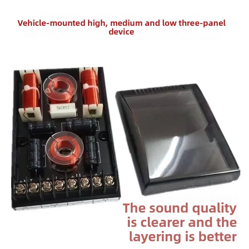 SOTAMIA 1 قطعة 150 واط عالية ومنخفضة ثلاثة طريقة مقسم التردد مكبر صوت للسيارة مكبر صوت منزلي مقسم بلوتوث صناديق الصوت