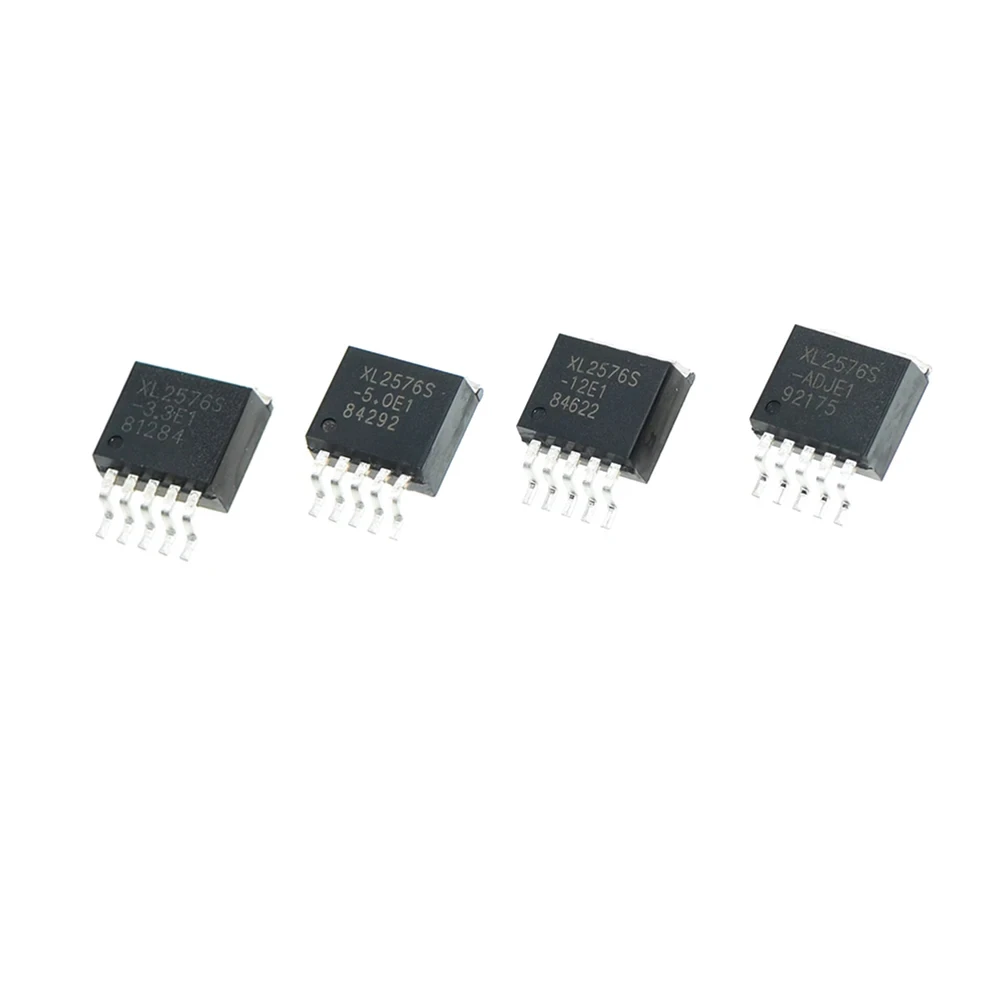 10PCS/LOT XL2576S XL2576S-3.3E1 XL2576S-5.0E1 XL2576S-12E1 XL2576S-ADJE1 TO263 TO263-5 XL2576 Voltage Regulator