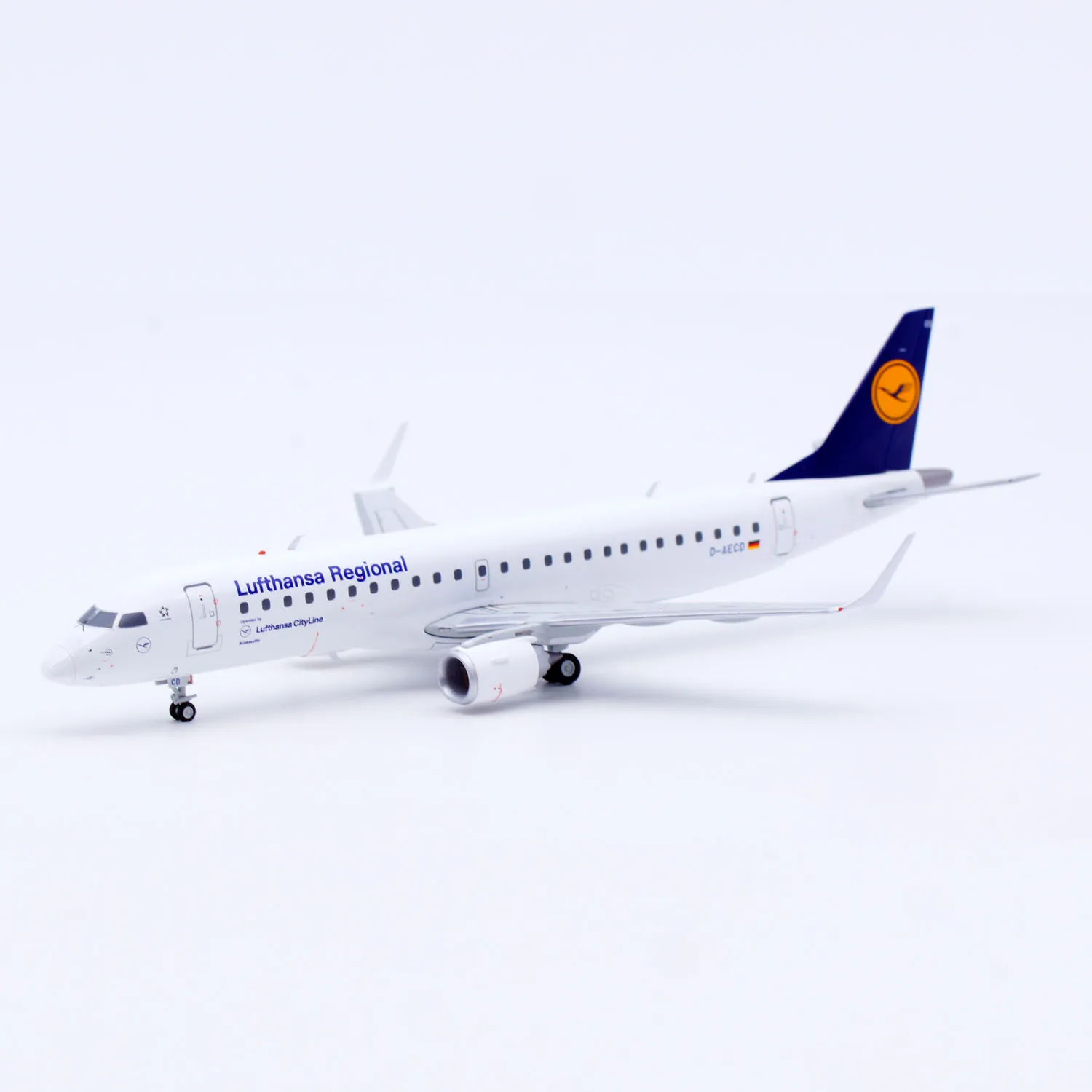 XX20356 Regalo aereo da collezione in lega JC Wings 1:200 Lufthansa Regional EMBRAER ERJ-190 Diecast Aircraft Jet Model D-AECD