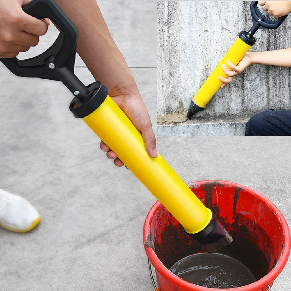 Argamassa De Concreto Aulking Gun, Aplicador Manual De Cimento, Pistolas De Bomba, Grouting Cal, Ferramentas De Enchimento De Material De Construção