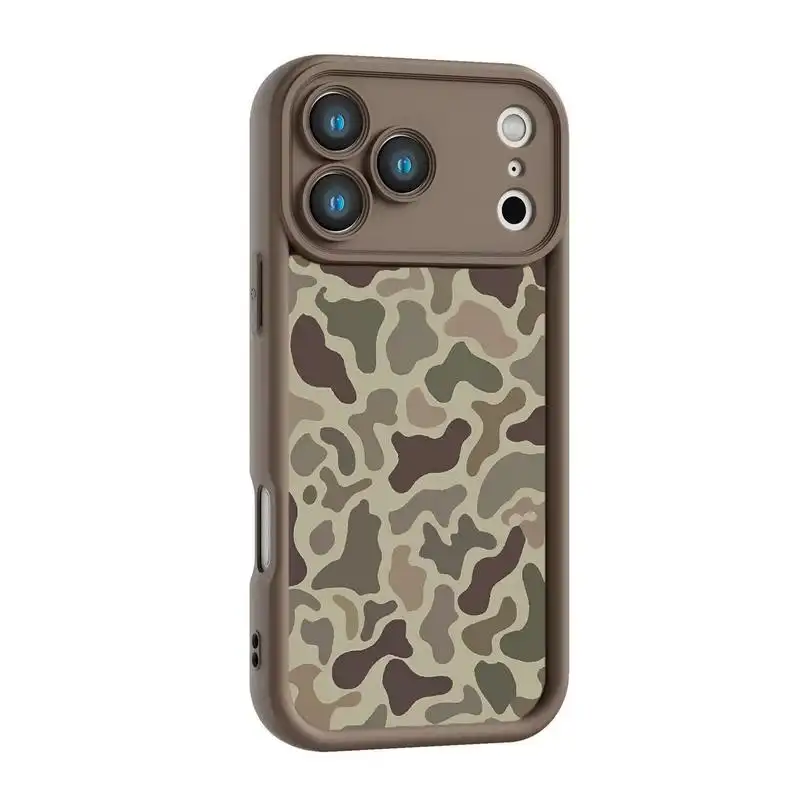 Camo Shockproof TPU Phone Case for iPhone 11 Through 17