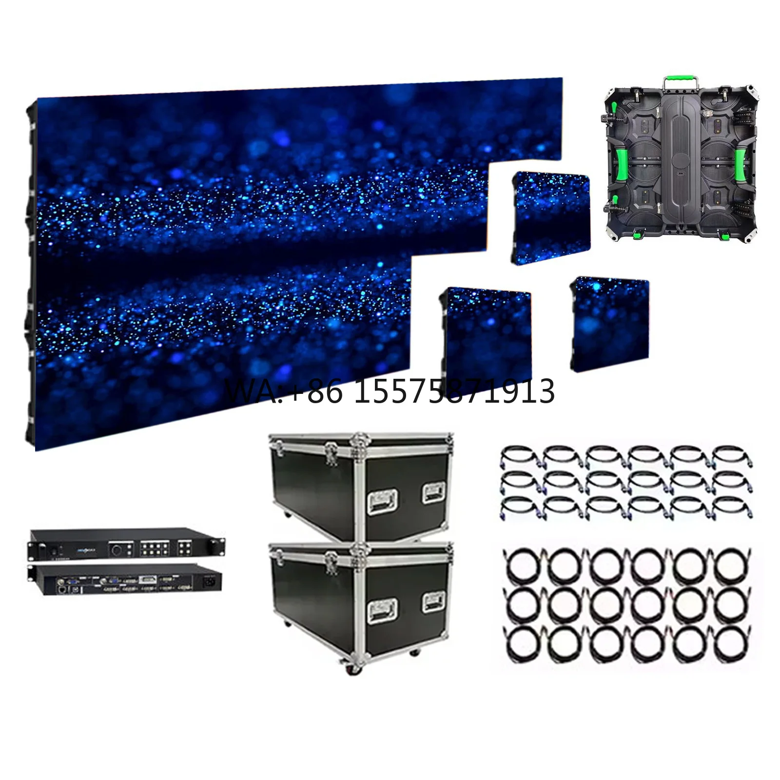 Customizable Factory Custom Display Screens High-resolution Digital Signage Outdoor 6x2m Rental LED Display