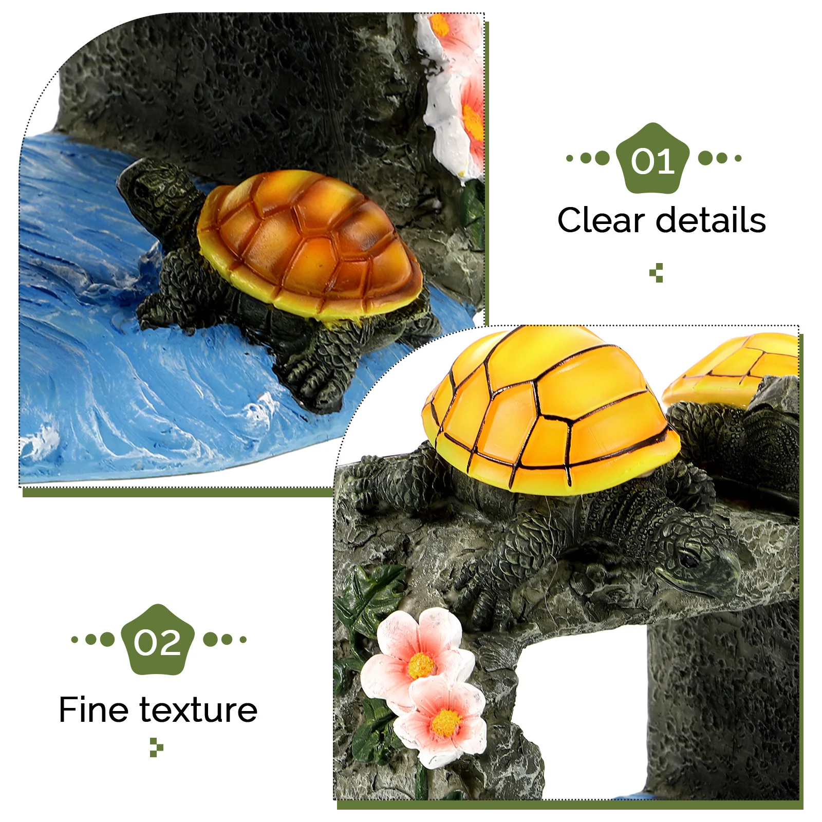 カメ型雨どい延長樹脂製ガーデンスタチュー屋外用排水口分岐器景観彫刻雨どい装飾雨どいアクセサリー