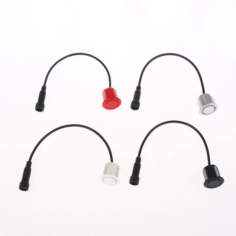 1PC Car Parking Sensor 18.8mm Reversing-Radar Probe Upgrade Cable Car Reverse Parking Waterproof Sensor Sound