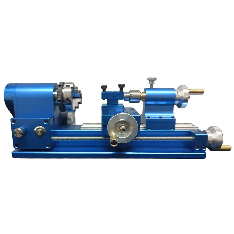 TC-030 Mini Lathe Home Small Metal Lathe DIY Model Making Micro Machine Tool Woodworking Machinery