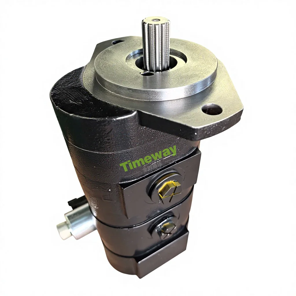TIMEWAY Hydraulic Triple Gear Pump for Bobcat Skid Steer Loader S650 S740 S750 S770 S850 T650 OEM 7010330 74099 Hydraulic Pump