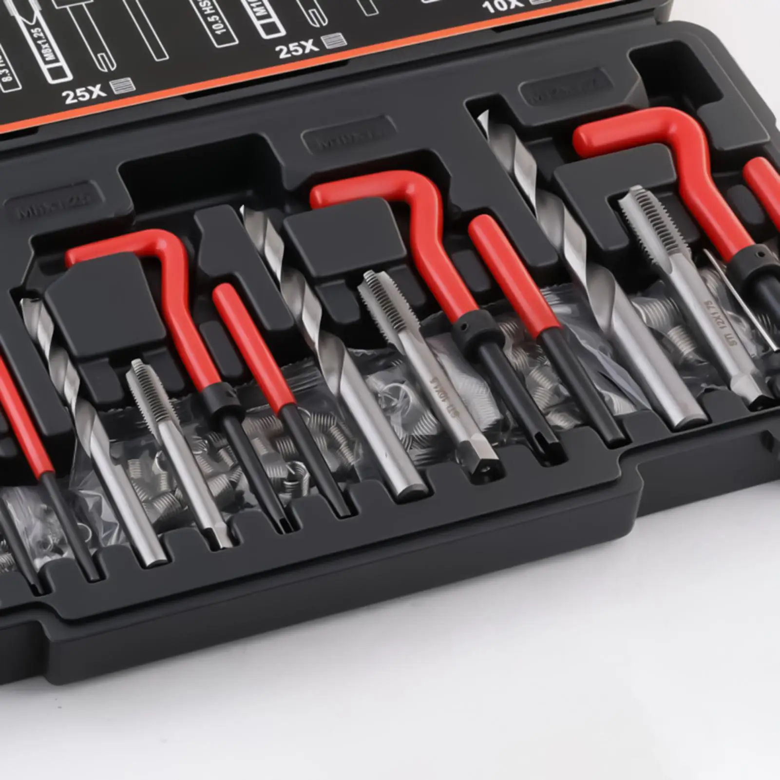 Thread Repair Kit Heavy Duty Stainless Steel Self-Tapping Installation Tools Screw Thread Repair Kit With Taps For Industrial