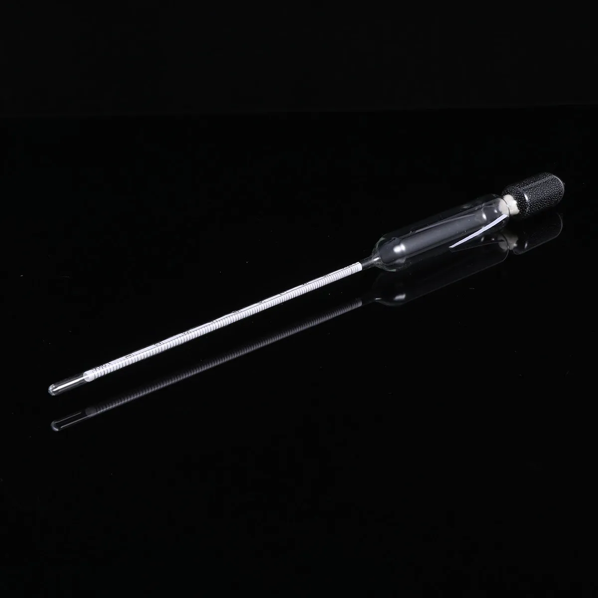 

2Pcs Glass Float Meter Hydrometer for Aquarium Sea Water Specific Gravity Measurement Tool with Accurate Temperature Reading