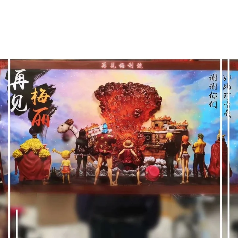 

Набор моделей лодки Bandai One Piece, 11 предметов Луффи Зорро Шань Чжи, цифровая коллекция и рамка для дисплея, лучший подарок для друзей