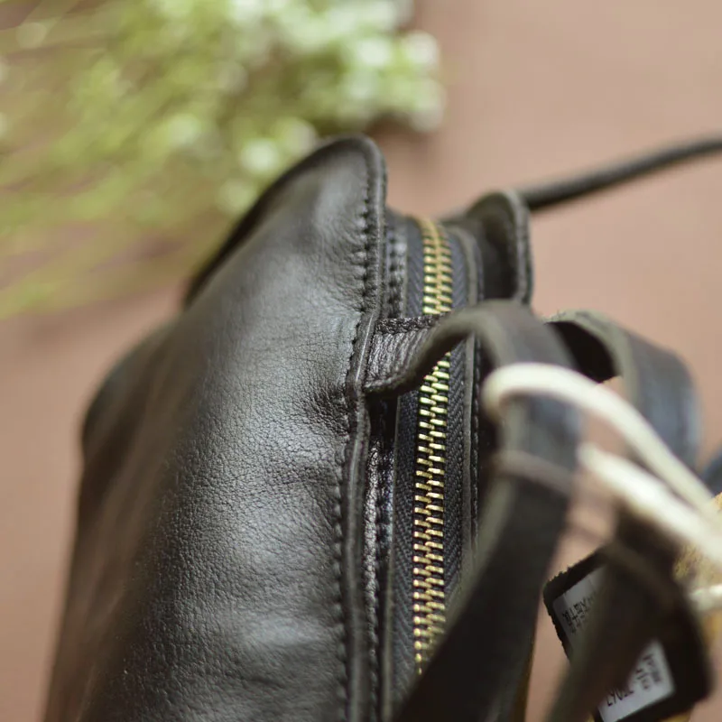 AETOO حقيبة جلدية حقيبة الهاتف المحمول صغيرة مغلف أحمر حقيبة كروسبودي حقيبة يد حقيبة مجوهرات حقيبة سماعة حقيبة مفاتيح طبقة الرأس جلد البقر