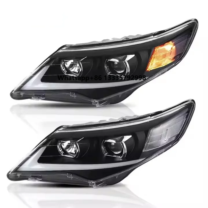 

Wholesale 2012-2014 for To/yota Camry (US Type) LED Headlights Xenon Project Headlight with 6000k Color Temperature Front Lamp